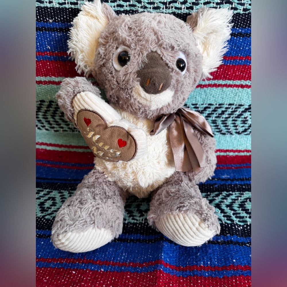 Valentine days plush Adorable Koala Plush Toy with Heart